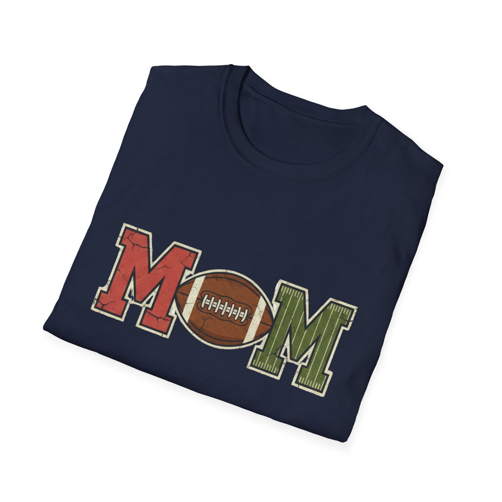 Love MOM with football T-Shirt