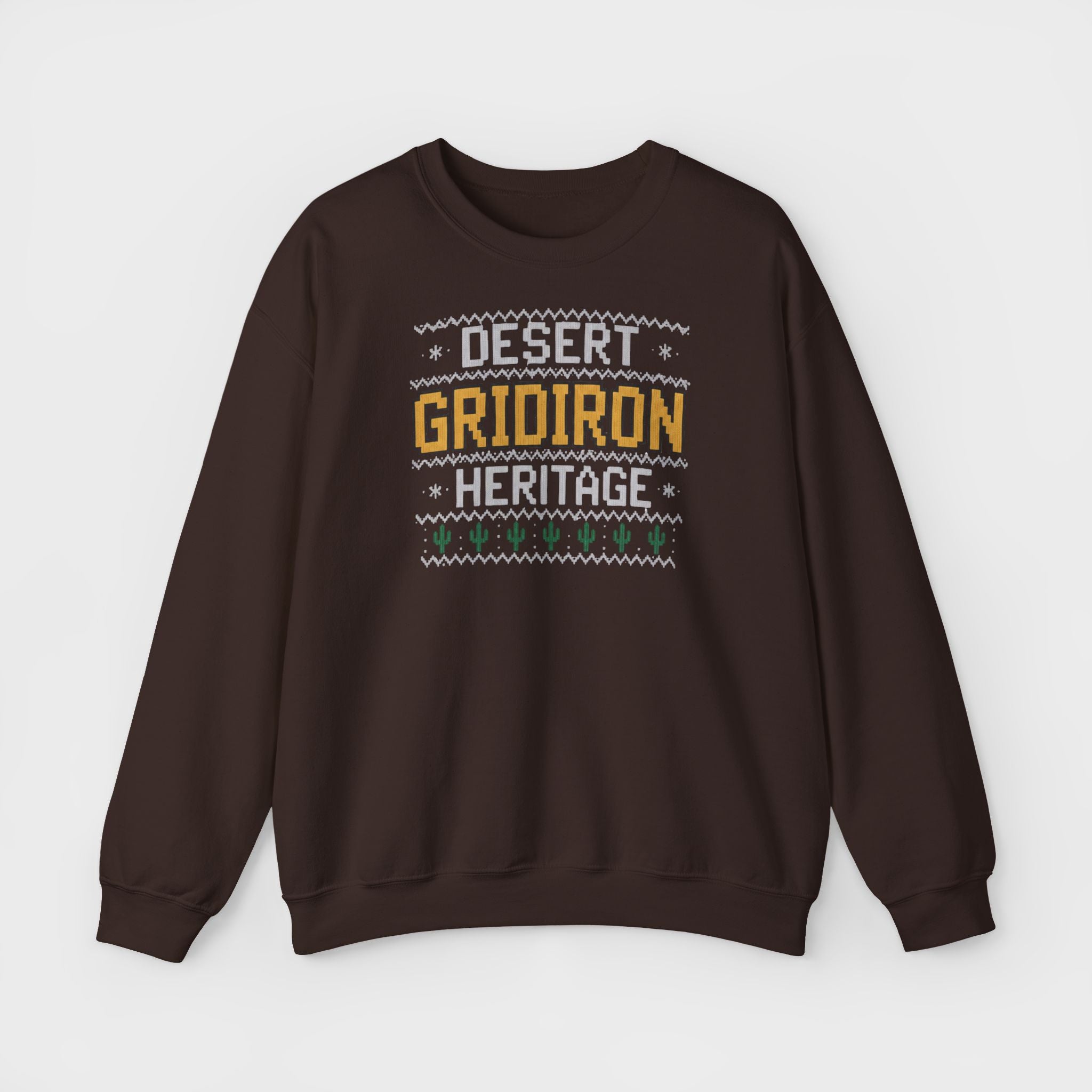 Desert Gridiron Heritage Christmas Holiday Crewneck Sweatshirt