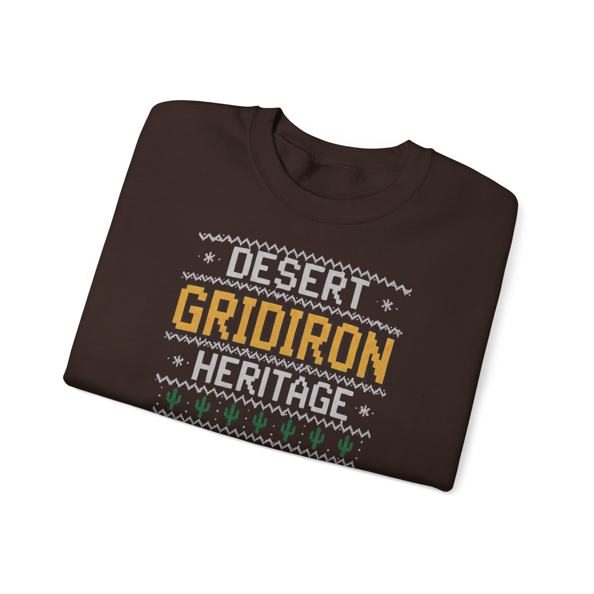 Desert Gridiron Heritage Christmas Holiday Crewneck Sweatshirt