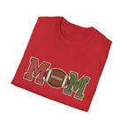 Love MOM with football T-Shirt
