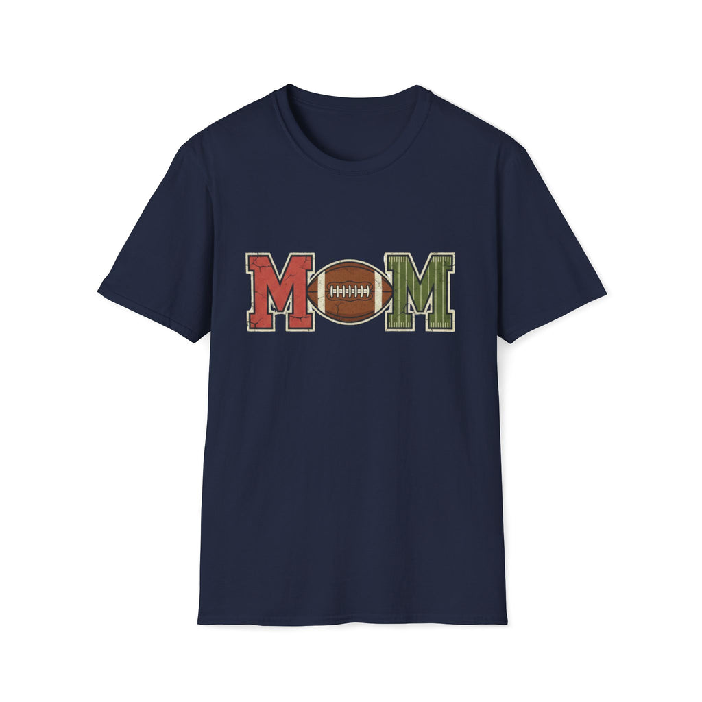 Love MOM with football T-Shirt