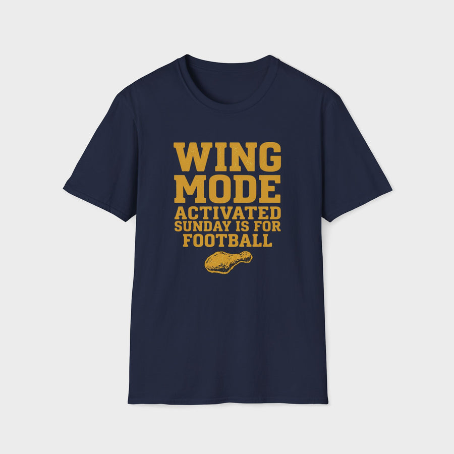 Wing Mode Sunday Is For Football T-Shirt