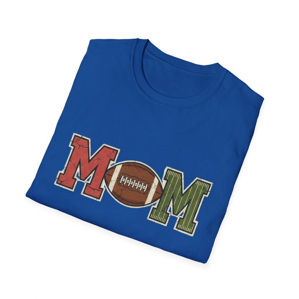 Love MOM with football T-Shirt