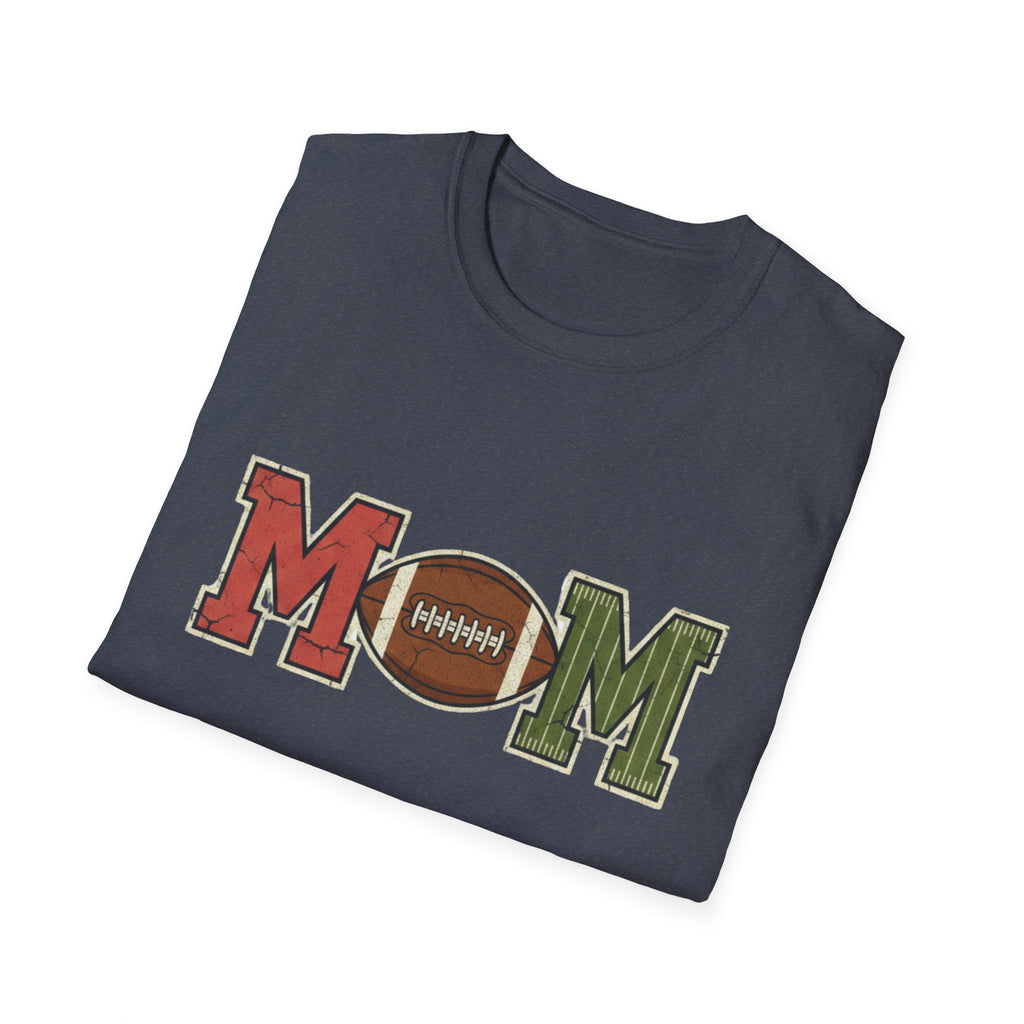 Love MOM with football T-Shirt