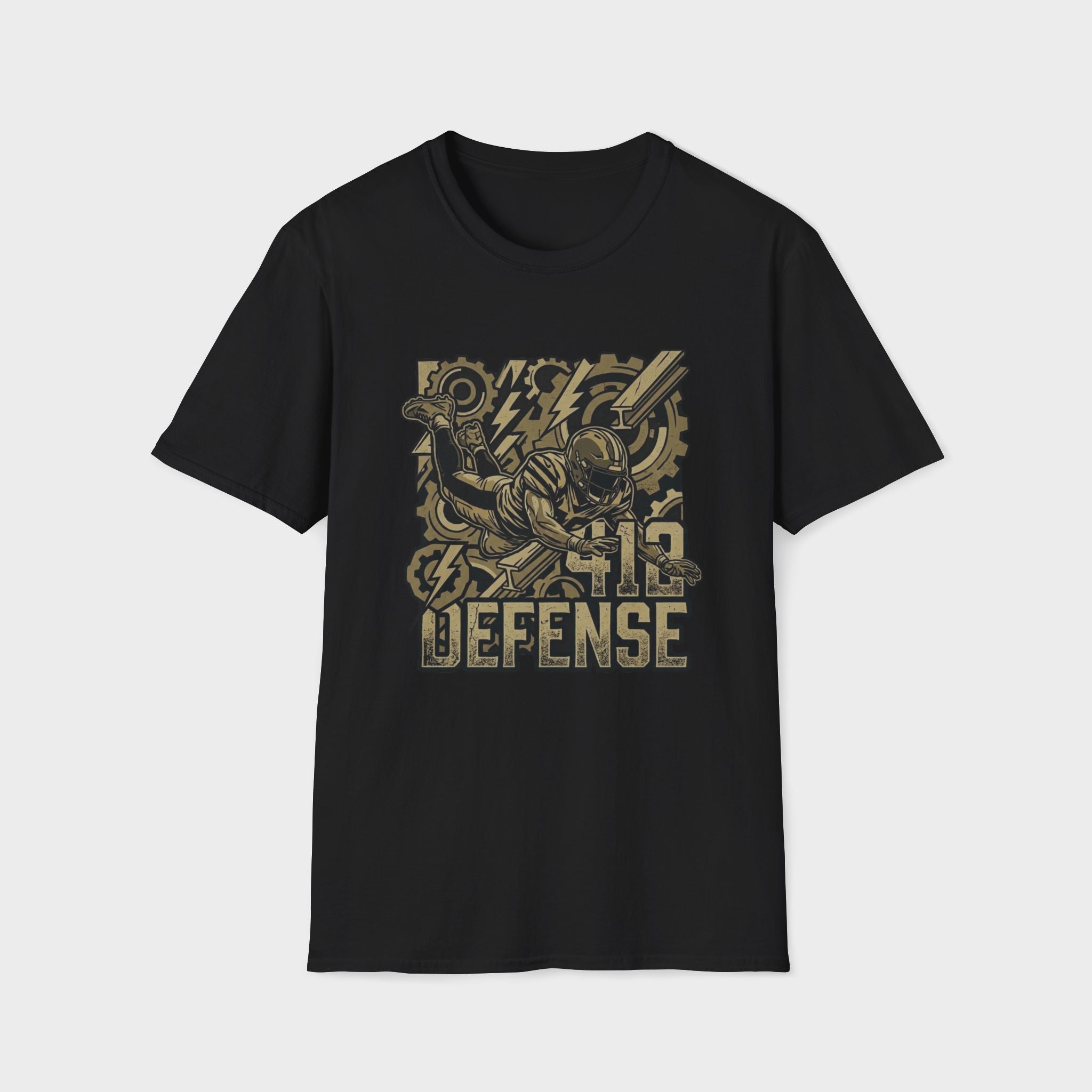 Football Player Defense T-Shirt