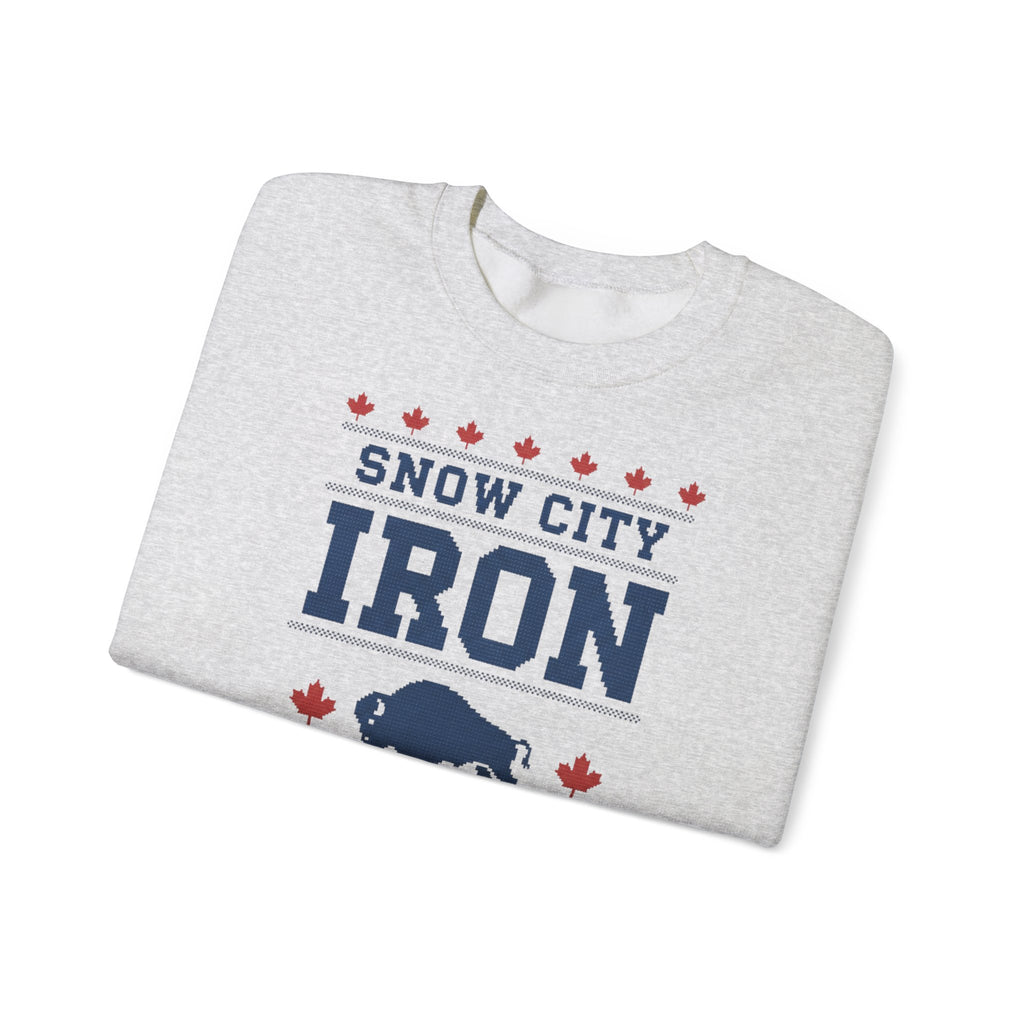 Snow City Iron Holiday Crewneck Sweatshirt